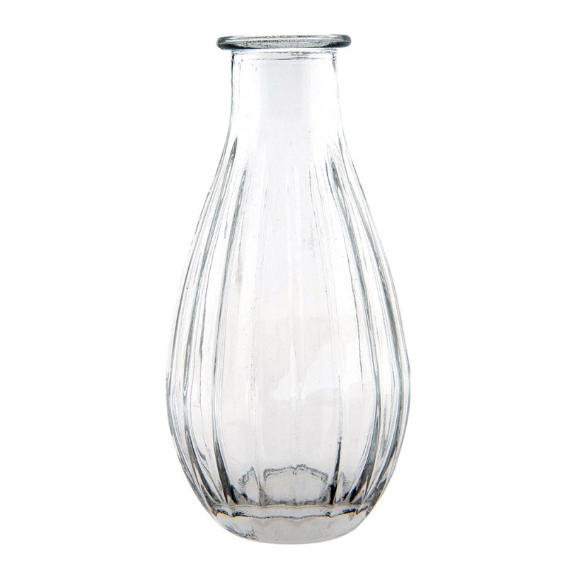 Skleněná dekorační vázička Mattia XI - Ø 7*14 cm