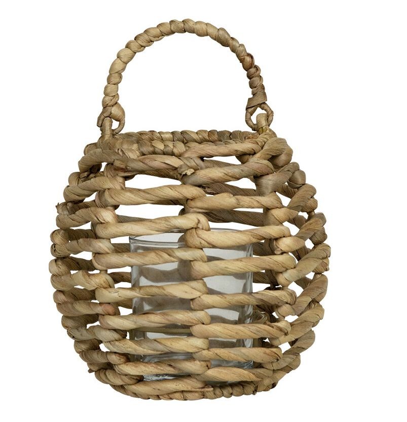 Lucerna z vodního hyacintu Luccia - 20*20*18cm