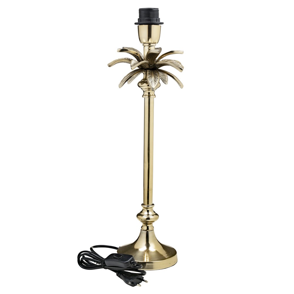Champagne kovová základna ke stolní lampě Palm - 16*16*50cm/ E27