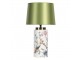 Stolní lampa se zeleným stínidlem Japonais – Ø 27*35 cm E27/max 1*60W