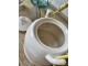 Porcelánová konvice na čaj s drobnými kvítky - 18*14*12 cm / 0,8L