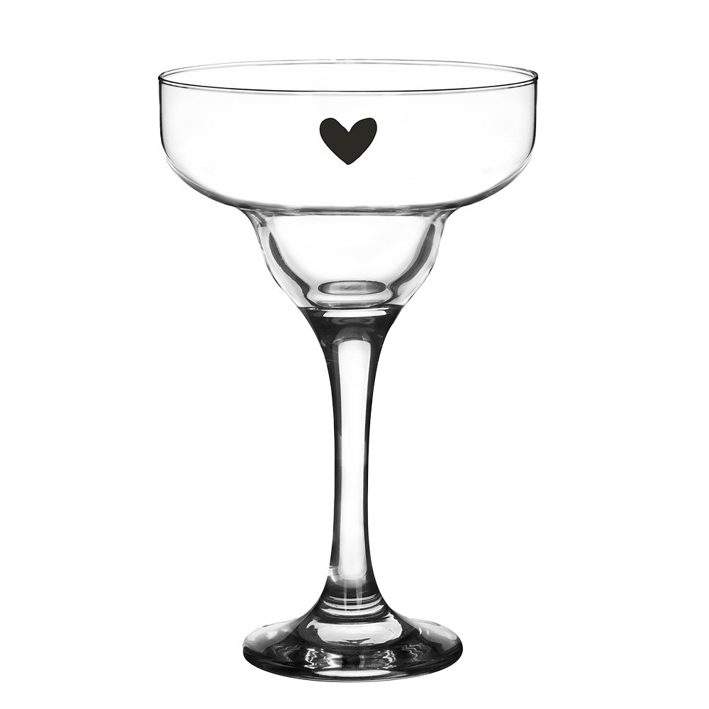 Sklenice na Martini se srdíčkem Heart - Ø 7*17 cm / 200 ml