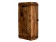 Dřevěný nástěnný držák na toaletní papír Brick Moul Mass - 15*10*33 cm