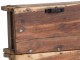 Dřevěná nástěnná polička Brick Mould Mass - 33*10*44 cm