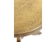 Bronzový antik kovový odkládací stůl Korto Bronze - Ø50*60 cm