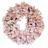 Růžový dekorativní věnec Hortenzie - Ø 35*10cm
Materiál: poly, polystyrenBarva: růžová