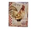 Nástěnná kovová cedule s kohoutem Le Coq- 20*25cm Ostatn&iacute;