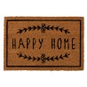 Rohožka z kokosových vláken Happy Home - 60*40*2 cm Barva: přírodníMateriál: kokosová vlákna