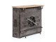 Barový pult s dřevěnou deskou Bar Counter Camera - 125*55*110cm