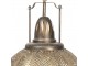 Zlatá závěsná lampa Baldoin - 45*45*70/175 cm E27/max 1*40W