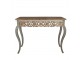 Béžovo-hnědý dřevěný konzolový stůl Ferriette - 125*41*91 cm