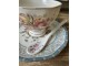Porcelánová dezertní lžička s růžemi Julia - 2,5*14 cm