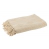 Béžový bavlněný pléd s třásněmi Woven - 128*190 cm
Materiál: 100% bavlnaBarva: béžová

