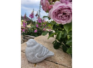 Cementová dekorace ptáček Jimmy - 12*7*8cm