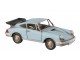 Modrý kovový retro model auta Luxury Car - 26*10*9cm