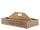 Dekorační dřevěný box s držadlem Grimaud - 43*25*18cm