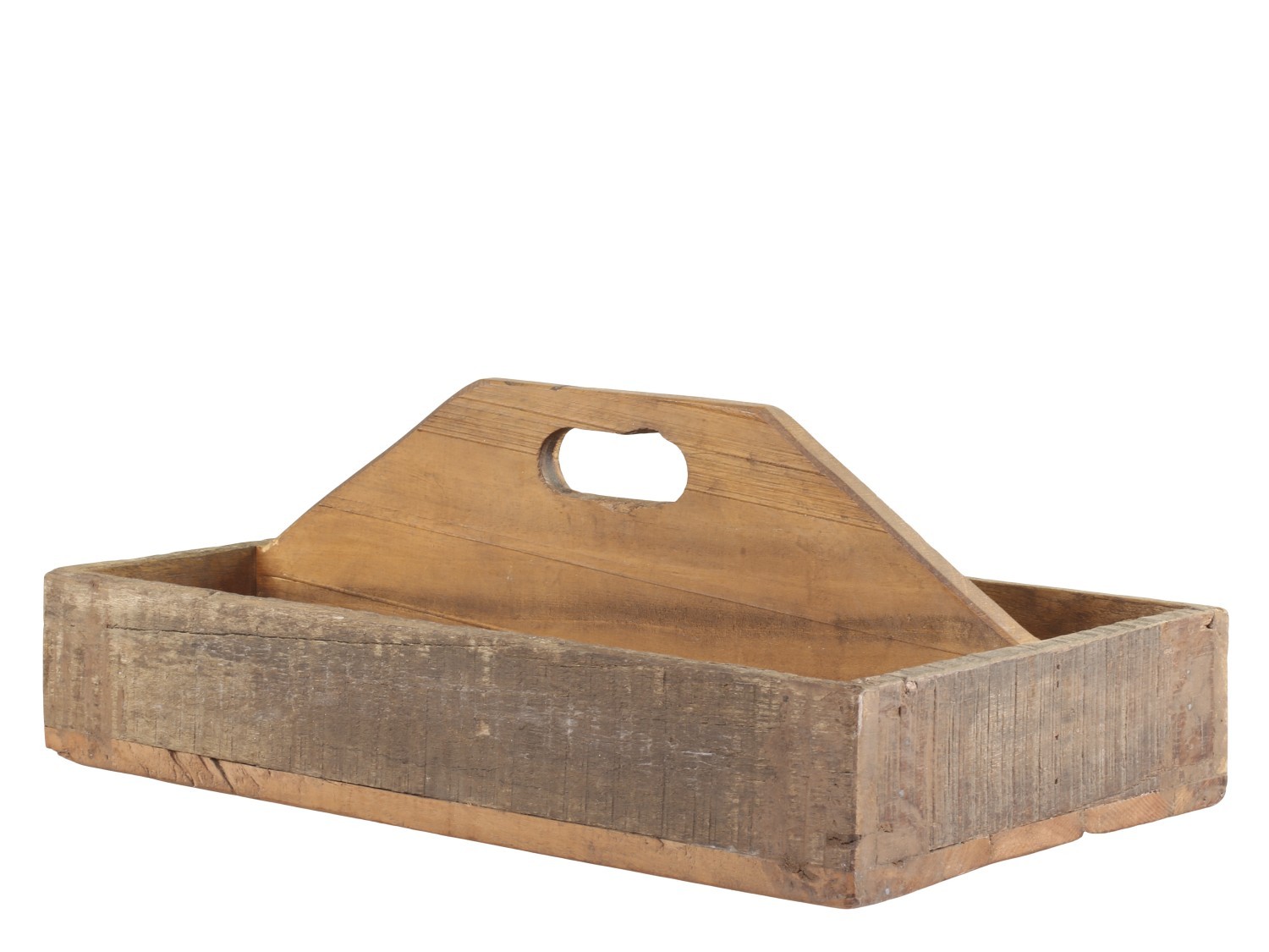 Dekorační dřevěný box s držadlem Grimaud - 43*25*18cm Chic Antique