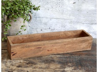 Dekorační dřevěný box s držadlem Grimaud - 50*12*9cm