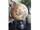 Hnědý dekorativní glóbus na podstavci Globe - 22*22*33 cm