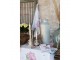 Bavlněný košík na pečivo s květy hortenzie Vintage Grace - 35*35*8cm