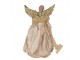 Dekorace socha Anděl ve zdobných šatech - 26*16*43 cm