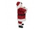 Vánoční dekorace Santa Claus s dárkem - 16*8*28 cm