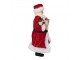 Vánoční dekorace Santa Claus s dárky a Louskáčkem - 16*8*28 cm
