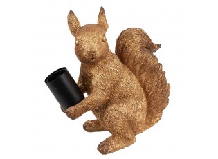 Zlatá stolní lampa veverka Squirrel - 24*12*25 cm E27/max 1*60W