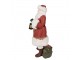 Dekorace Santa s LED světýlkem v lucerně - 21*18*45 cm / AG13
