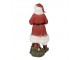 Dekorace Santa s LED světýlkem v lucerně - 21*18*45 cm / AG13