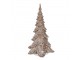 Dekorace vánoční stromek v perníkovém designu s Led světýlky - 26*23*42 cm