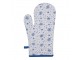 Bavlněná chňapka - rukavice Blue Rose Blooming- 18*30 cm