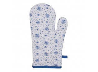 Bavlněná chňapka - rukavice Blue Rose Blooming- 18*30 cm