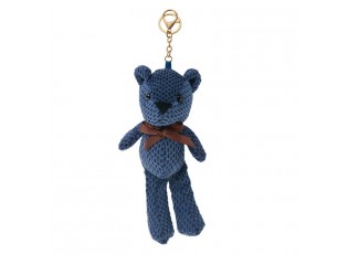 Přívěsek na klíče/ kabelku modrý medvídek Bear - 10*20/ 27cm