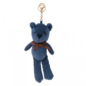 Přívěsek na klíče/ kabelku modrý medvídek Bear - 10*20/ 27cm