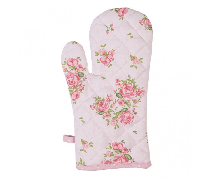 Bavlněná dětská chňapka - rukavice s květy růže Sweet Roses - 12*21cm