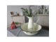 Krémový smaltovaný džbán s nápisem Le Bain - 20*Ø13*26cm/ 1,5L