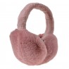 Tmavě růžové skládací chlupaté klapky na uši - Ø 13cm - one size Barva: růžováMateriál: 100% polyesterHmotnost: 0,066 kgOne size