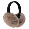 Hnědé skládací chlupaté klapky na uši - Ø 14cm - one size Barva: hnědá, černáMateriál: 100% polyesterHmotnost: 0,1 kg