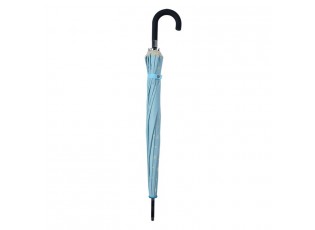 Světle modrý deštník s puntíky a mašličkami - Ø 60 cm