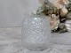 Transparentní skleněná dekorační váza / svícen Drea - Ø 14*15cm