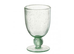 Zelená sklenička na víno s bublinkami Wine Lisboa green - Ø9*15cm / 370ml