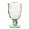 Zelená sklenička na víno s bublinkami Wine Lisboa green - Ø9*15cm / 370ml
Materiál : skloBarva : světle zelená