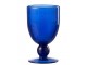 Modrá sklenička na víno s bublinkami Wine Lisboa Blue - Ø9*15cm / 370ml