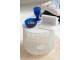 Modrá sklenička na víno s bublinkami Wine Lisboa Blue - Ø9*15cm / 370ml