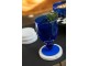 Modrá sklenička na víno s bublinkami Wine Lisboa Blue - Ø9*15cm / 370ml