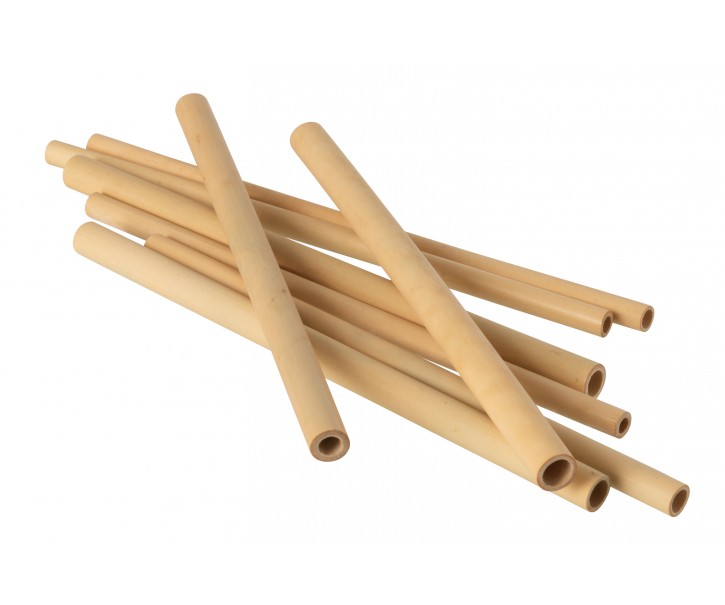 Set 8ks bambusová brčka - Ø1*20cm