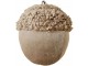 Béžový plyšový dekorační žalud Acorn beige - Ø 20*24cm