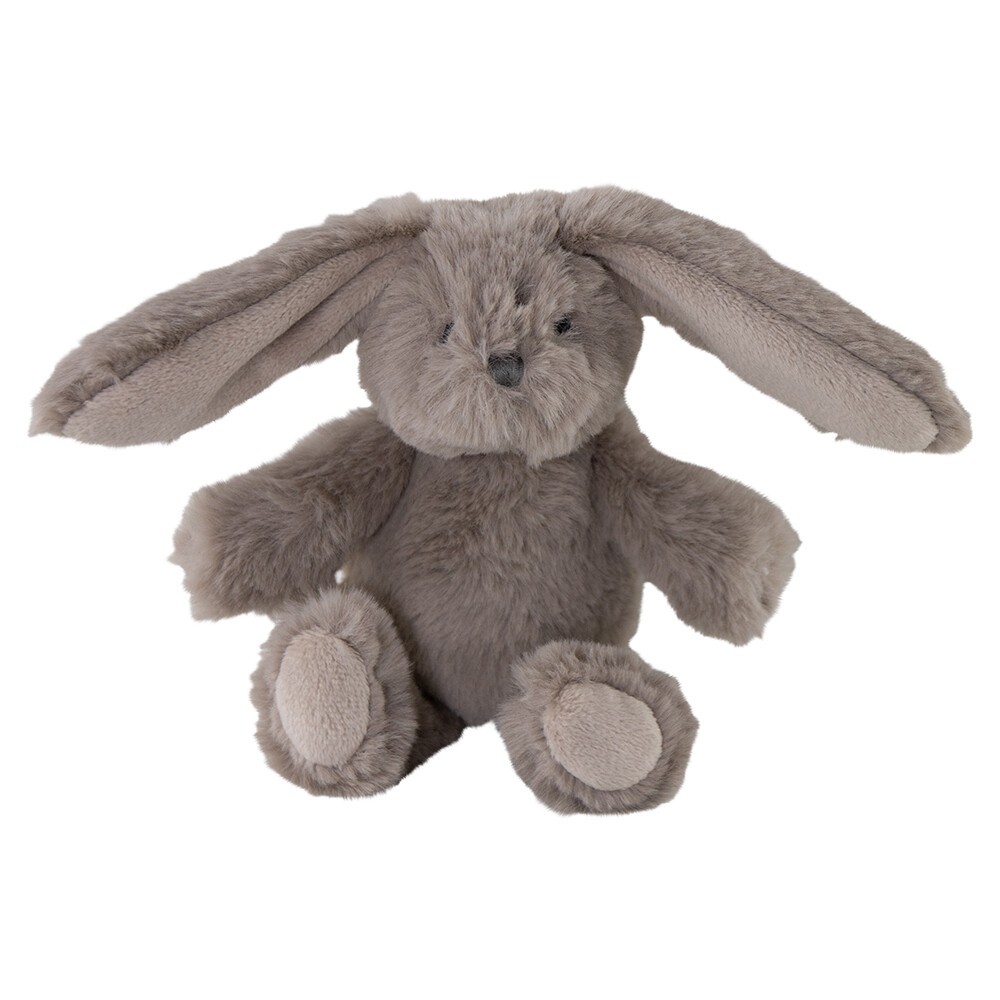 Levně Plyšová dekorační hračka hnědý zajíček Cuddly Bunny - 6*12*16cm JCKNBR16