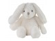 Plyšová dekorační hračka bílý zajíček Cuddly Bunny - 8*20*27cm